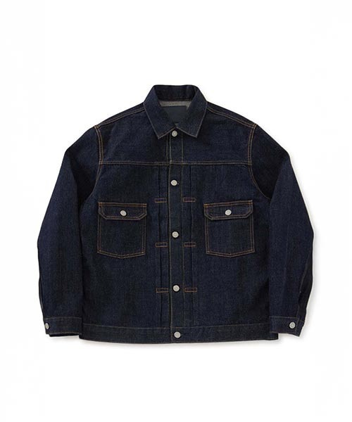 MODスーピマセルビッチデニム 2ndタイプ トラッカージャケット（デニム