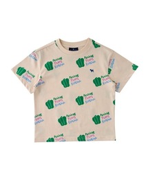 BLUEDOG（ブルードッグ）の「BLUEDOG ピーマン柄 半袖Tシャツ（キッズ）（Tシャツ/カットソー・キッズ）」