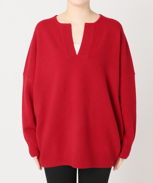 セール】《WEB限定追加2》MUSIC カフタンプルオーバー（ニット