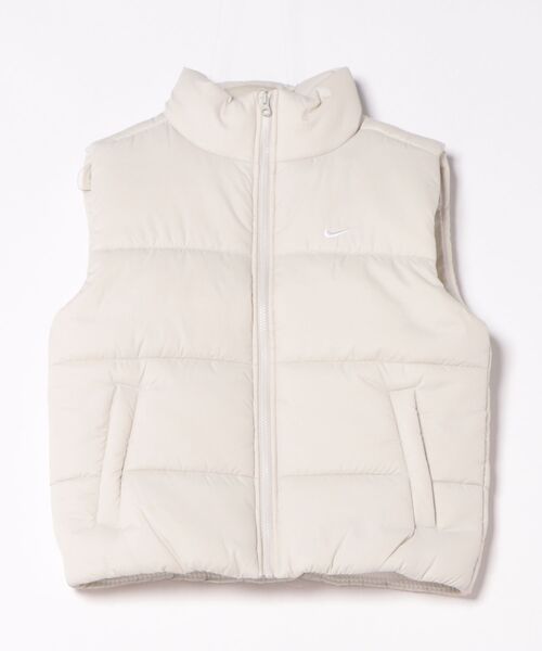 NIKE(ナイキ)の「NIKE ナイキ W TF SYNFL CLSC VEST アウター FZ5923 072LTBONE/WHT(その他アウター・レディース・ホワイト・X-SMALL/SMALL/MEDIUM/LARGE/X-LARGE)」の1枚目の写真