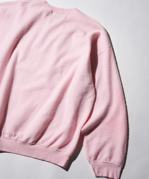 The BOOK STORE / ブックストア 'YALE' OTHER-SIDE CREW SWEAT