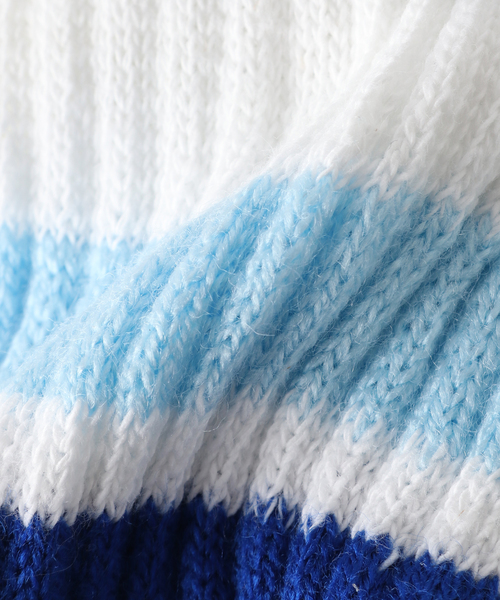 Railroad Sock（レイルロードソック）の「RAILROAD SOCK / レイルロードソック Americana Striped Socks 2p（ソックス/靴下・メンズ・レッド/ブルー・FREE）」の5枚目の写真