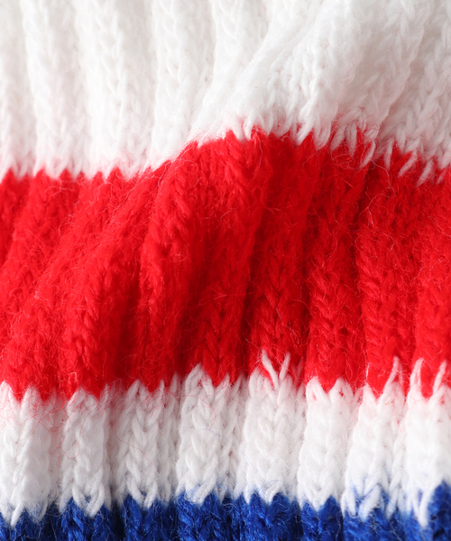 Railroad Sock（レイルロードソック）の「RAILROAD SOCK / レイルロードソック Americana Striped Socks 2p（ソックス/靴下・メンズ・レッド/ブルー・FREE）」の6枚目の写真