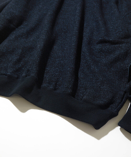 CAHLUMN（カウラム）の「CAHLUMN/カウラム Merino Wool＋Cotton Loop Back Sweat Hoodie/メリノウール コットン ループバック スウェットフーディ（パーカー・メンズ・ライトグレー/ブラック/ネイビー・X-LARGE/MEDIUM/XX-LARGE/LARGE）」の6枚目の写真