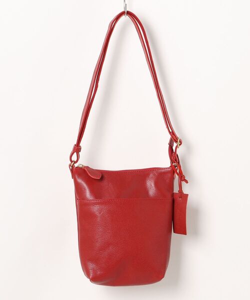 ATLANTA（アトランタ）の「アトランタ ATLANTA / 牛革縦ミニショルダー（ショルダーバッグ・レディース・グレー/ブラック/キャメル/レッド・FREE）」の4枚目の写真