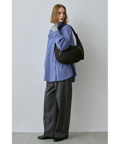 un/neu（アンノイ）の「ソフトパテッドラウンドバッグ / ショルダーバッグ / ペットボトル収納可能 / 軽量（ショルダーバッグ・レディース・ブラウン/アイボリー/ブラック・FREE）」の17枚目の写真