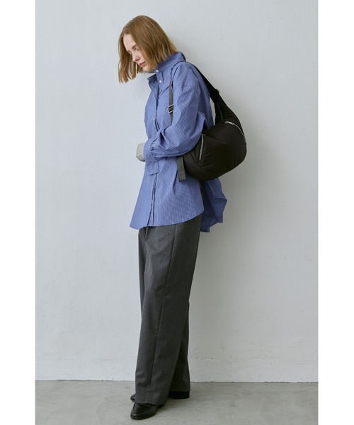 un/neu（アンノイ）の「ソフトパテッドラウンドバッグ / ショルダーバッグ / ペットボトル収納可能 / 軽量（ショルダーバッグ・レディース・ブラウン/アイボリー/ブラック・FREE）」の16枚目の写真