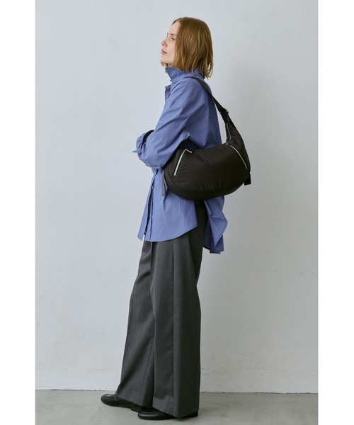 un/neu（アンノイ）の「ソフトパテッドラウンドバッグ / ショルダーバッグ / ペットボトル収納可能 / 軽量（ショルダーバッグ・レディース・ブラウン/アイボリー/ブラック・FREE）」の15枚目の写真