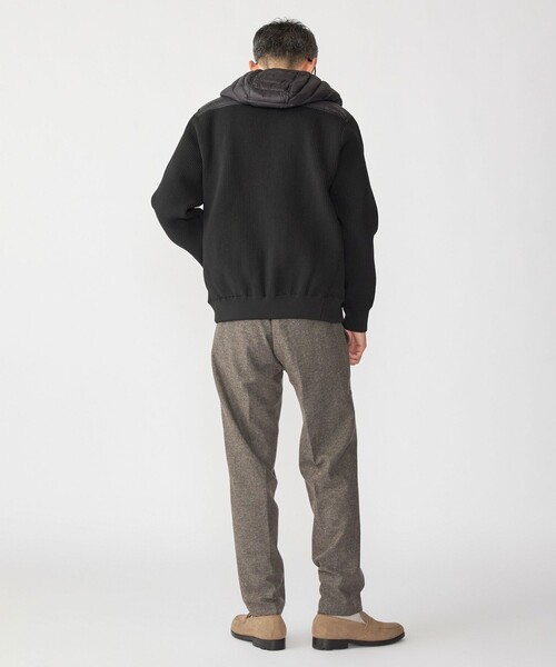 SHIPS（シップス）の「SHIPS: ニット ドッキング ダウン ブルゾン（ブルゾン・メンズ・ネイビー/ブラック・X-LARGE/LARGE/MEDIUM/SMALL）」の10枚目の写真