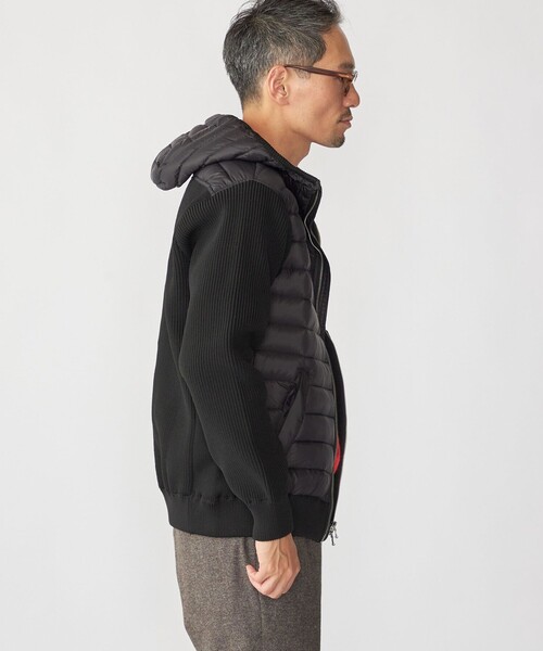 SHIPS（シップス）の「SHIPS: ニット ドッキング ダウン ブルゾン（ブルゾン・メンズ・ネイビー/ブラック・X-LARGE/LARGE/MEDIUM/SMALL）」の15枚目の写真