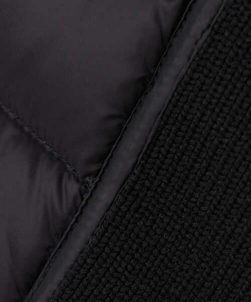 SHIPS（シップス）の「SHIPS: ニット ドッキング ダウン ブルゾン（ブルゾン・メンズ・ネイビー/ブラック・X-LARGE/LARGE/MEDIUM/SMALL）」の3枚目の写真