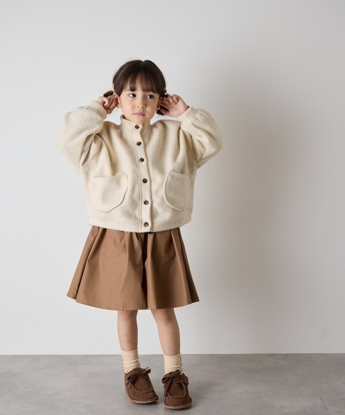 riziere(リジェール)の「サークルポケットアウター(その他アウター・キッズ・ベージュ系/アイボリー系・90/100/110/120/130/140)」の21枚目の写真