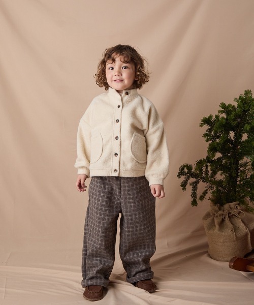 riziere(リジェール)の「サークルポケットアウター(その他アウター・キッズ・ベージュ系/アイボリー系・90/100/110/120/130/140)」の3枚目の写真