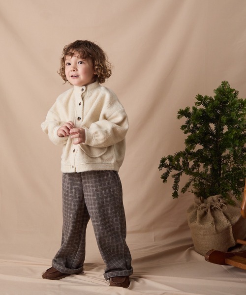 riziere(リジェール)の「サークルポケットアウター(その他アウター・キッズ・ベージュ系/アイボリー系・90/100/110/120/130/140)」の4枚目の写真