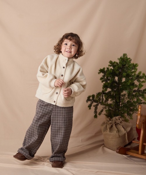 riziere(リジェール)の「サークルポケットアウター(その他アウター・キッズ・ベージュ系/アイボリー系・90/100/110/120/130/140)」の6枚目の写真