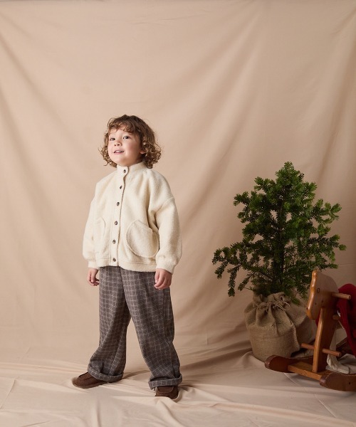 riziere(リジェール)の「サークルポケットアウター(その他アウター・キッズ・ベージュ系/アイボリー系・90/100/110/120/130/140)」の7枚目の写真