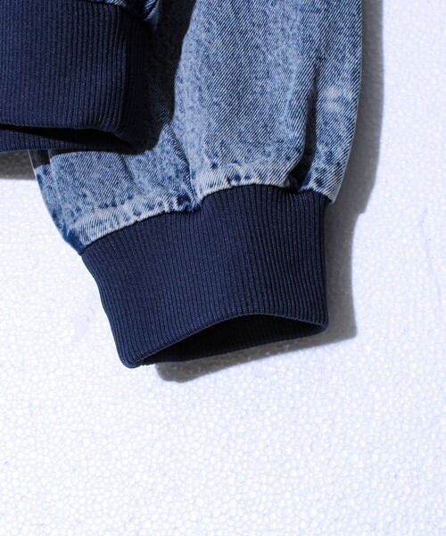 GLOSTER（グロスター）の「【好評につき再登場】デニムフルジップパーカー（パーカー・メンズ・ブラック系その他/ブラック系その他2/ブルー系その他2/ブルー系その他・L/M/XL）」の8枚目の写真