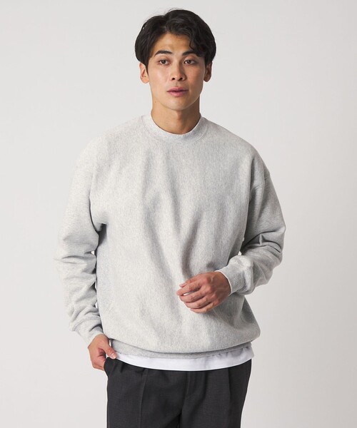A DAY IN THE LIFE UNITED ARROWS(アデイインザライフユナイテッドアローズ)の「USAコットン 裏起毛 スウェット<A DAY IN THE LIFE>(スウェット・メンズ・ライトグレー/ダークグレー/ブラック・M/L)」の4枚目の写真