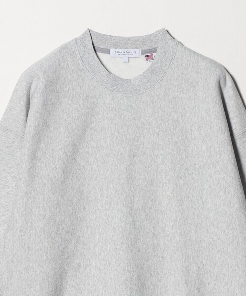 A DAY IN THE LIFE UNITED ARROWS(アデイインザライフユナイテッドアローズ)の「USAコットン 裏起毛 スウェット<A DAY IN THE LIFE>(スウェット・メンズ・ライトグレー/ダークグレー/ブラック・M/L)」の17枚目の写真