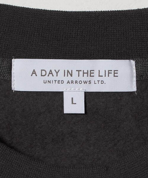 A DAY IN THE LIFE UNITED ARROWS(アデイインザライフユナイテッドアローズ)の「USAコットン 裏起毛 スウェット<A DAY IN THE LIFE>(スウェット・メンズ・ライトグレー/ダークグレー/ブラック・M/L)」の19枚目の写真