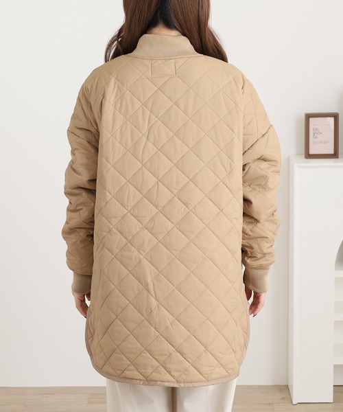 OMNES（オムネス）の「裏ファーキルティングブルゾン（ブルゾン・メンズ・ブラック/カーキ/ベージュ・womens free/mens free）」の14枚目の写真