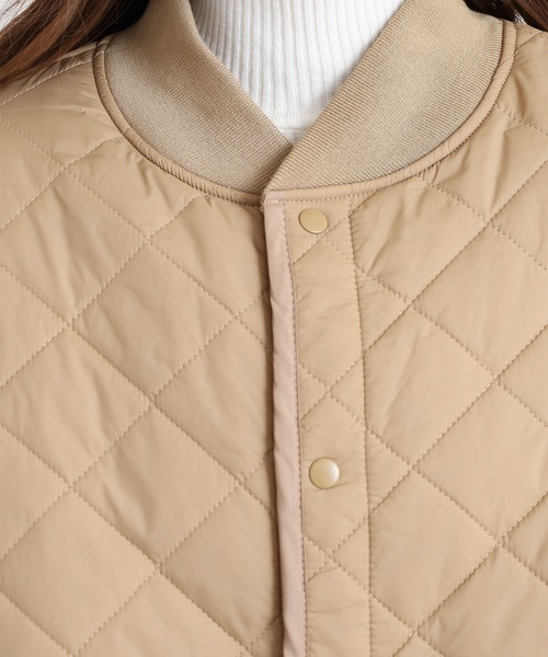 OMNES（オムネス）の「裏ファーキルティングブルゾン（ブルゾン・メンズ・ブラック/カーキ/ベージュ・womens free/mens free）」の15枚目の写真