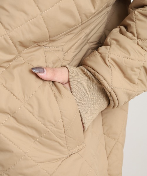 OMNES（オムネス）の「裏ファーキルティングブルゾン（ブルゾン・メンズ・ブラック/カーキ/ベージュ・womens free/mens free）」の18枚目の写真