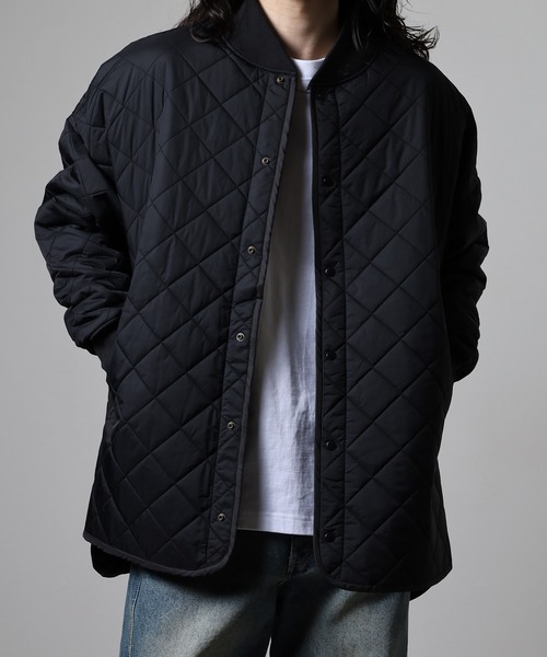 OMNES（オムネス）の「裏ファーキルティングブルゾン（ブルゾン・メンズ・ブラック/カーキ/ベージュ・womens free/mens free）」の22枚目の写真