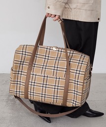ボストンバッグ（チェック柄）ファッション通販 - ZOZOTOWN