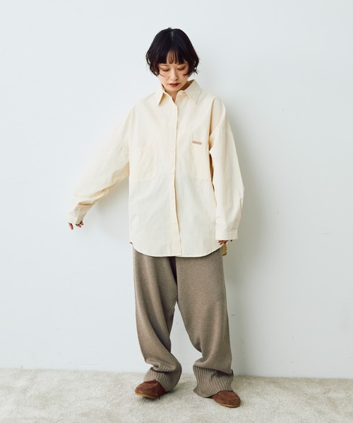 Crisp（クリスプ）の「ルーズニットパンツ（その他パンツ・レディース・ベージュ/アイボリー・FREE）」の11枚目の写真