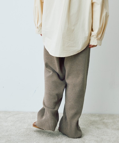 Crisp（クリスプ）の「ルーズニットパンツ（その他パンツ・レディース・ベージュ/アイボリー・FREE）」の17枚目の写真