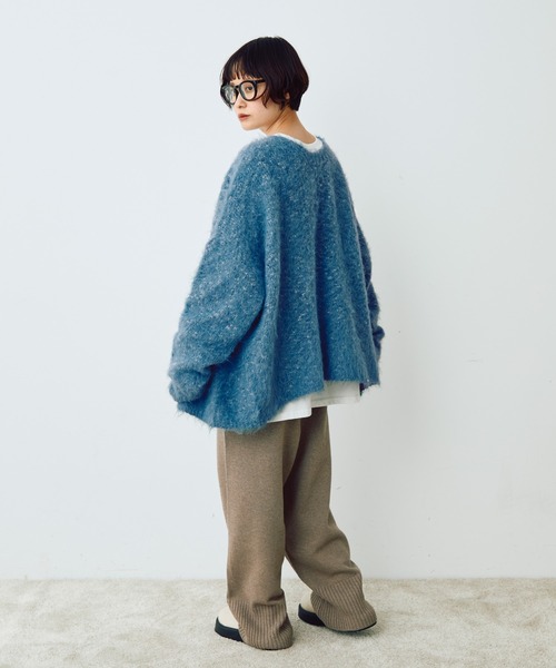 Crisp（クリスプ）の「ルーズニットパンツ（その他パンツ・レディース・ベージュ/アイボリー・FREE）」の19枚目の写真