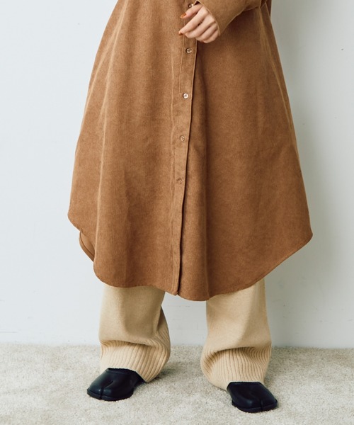 Crisp（クリスプ）の「ルーズニットパンツ（その他パンツ・レディース・ベージュ/アイボリー・FREE）」の5枚目の写真