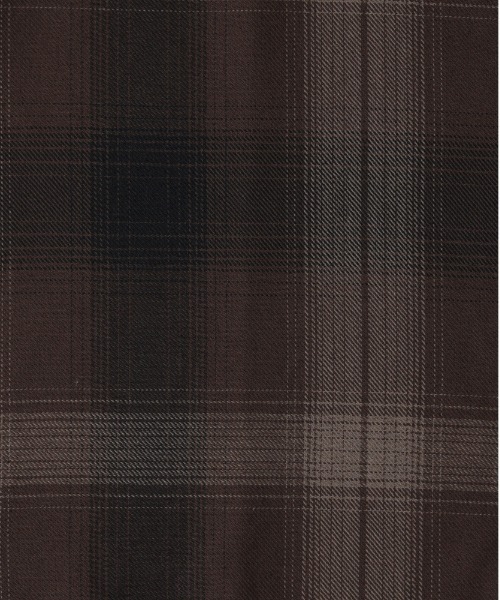 BACK NUMBER（バックナンバー）の「【BACK NUMBER】オーバーサイズチェックシャツジャケット（シャツ/ブラウス・メンズ・イエロー/ブルー/ブラウン・XL/L/M）」の10枚目の写真
