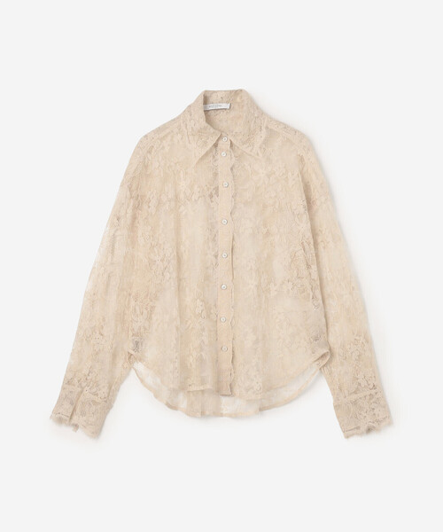 Bshop（ビショップ）の「ROSEANNA | フラワーレース シャツ WOMEN（シャツ/ブラウス・レディース・オフホワイト・36）」の2枚目の写真
