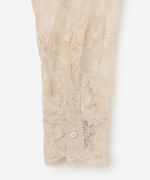 Bshop（ビショップ）の「ROSEANNA | フラワーレース シャツ WOMEN（シャツ/ブラウス・レディース・オフホワイト・36）」の5枚目の写真
