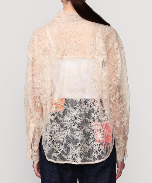 Bshop（ビショップ）の「ROSEANNA | フラワーレース シャツ WOMEN（シャツ/ブラウス・レディース・オフホワイト・36）」の9枚目の写真