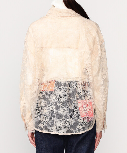 Bshop（ビショップ）の「ROSEANNA | フラワーレース シャツ WOMEN（シャツ/ブラウス・レディース・オフホワイト・36）」の12枚目の写真