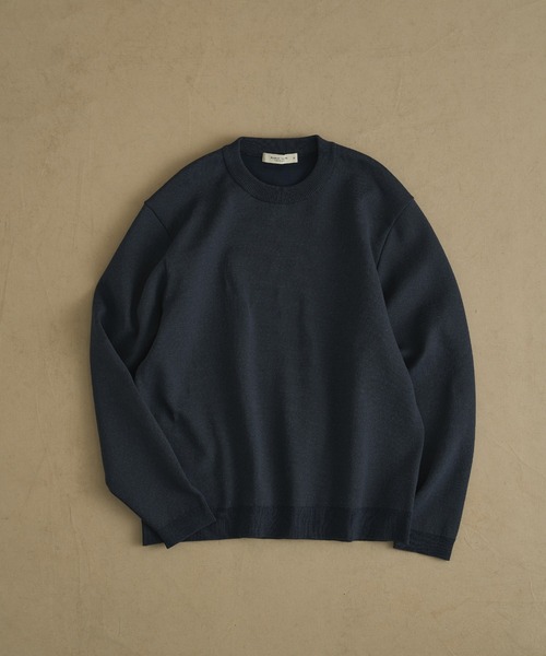 バウンドウールクルーネックニット（ニット/セーター）｜PUBLIC TOKYO