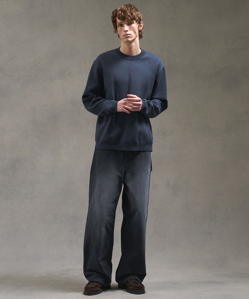 バウンドウールクルーネックニット（ニット/セーター）｜PUBLIC TOKYO