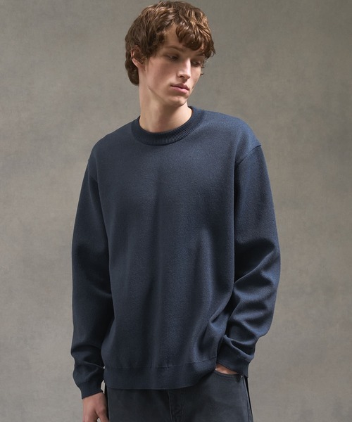 バウンドウールクルーネックニット（ニット/セーター）｜PUBLIC TOKYO