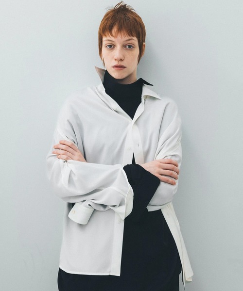 Juha（ユハ）の「【JUHA/ユハ】AIR LAWN L/S SHIRT（シャツ/ブラウス・メンズ・ブラック/ホワイト・3/4）」の11枚目の写真