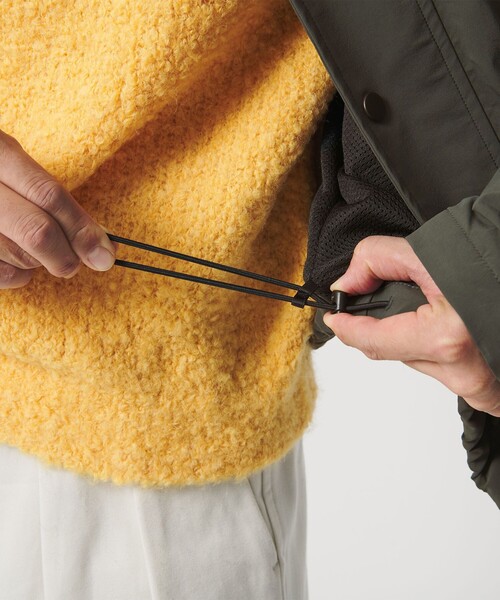 BEAUTY&YOUTH UNITED ARROWS（ビューティーアンドユースユナイテッドアローズ）の「ナイロン OCTA RN ブルゾン（ブルゾン・メンズ・ブラック/オリーブ・M/S/XL/L）」の16枚目の写真