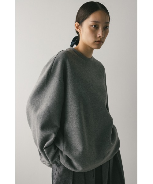 STYLEMIXER(スタイルミキサー)の「バックパネルポンチスウェットトップ(スウェット・レディース・ブラック/アイボリー/グレー・FREE)」の17枚目の写真