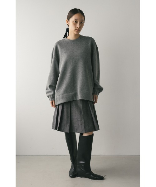 STYLEMIXER(スタイルミキサー)の「バックパネルポンチスウェットトップ(スウェット・レディース・ブラック/アイボリー/グレー・FREE)」の19枚目の写真