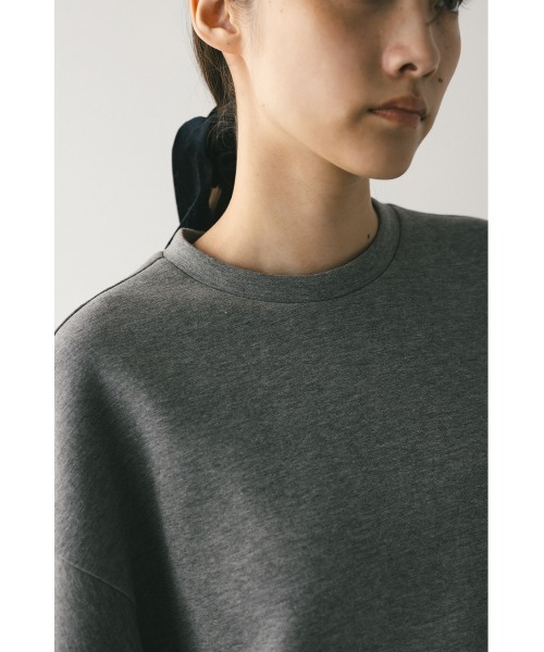 STYLEMIXER(スタイルミキサー)の「バックパネルポンチスウェットトップ(スウェット・レディース・ブラック/アイボリー/グレー・FREE)」の21枚目の写真