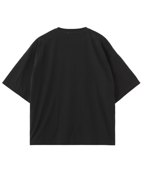 MILKFED.(ミルクフェド)の「STENCIL LOGO WIDE S/S TEE(Tシャツ/カットソー・レディース・ブラック/ネイビー/ホワイト・L/M)」の22枚目の写真