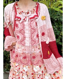 PINK HOUSE（ピンクハウス）の「ドットチュールレースベスト（ベスト