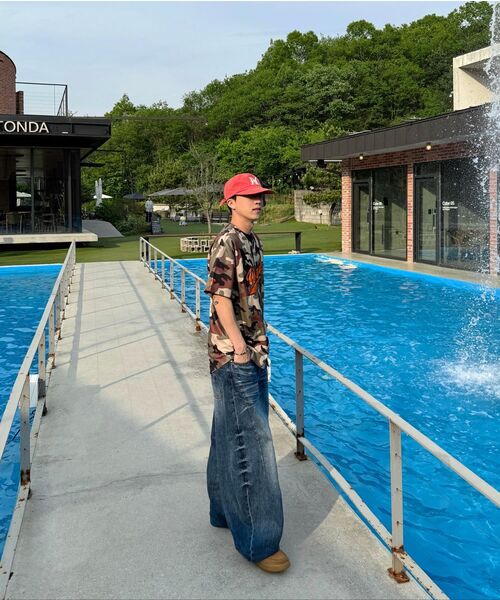 PARTIMENTO（パルティメント）の「VTG ウォッシュド PA ボールキャップ レッド（キャップ・メンズ・その他・ONE）」の2枚目の写真