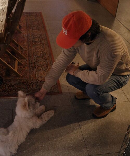 PARTIMENTO（パルティメント）の「VTG ウォッシュド PA ボールキャップ レッド（キャップ・メンズ・その他・ONE）」の3枚目の写真